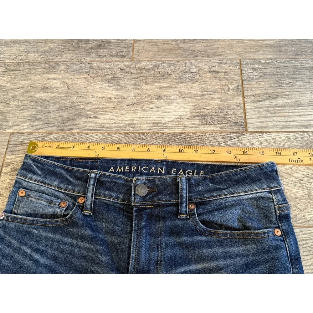 American Eagle Athletic Skinny Jeans 30x34 Mens‎ Airflex Temp Tech 30 x 34 Jean